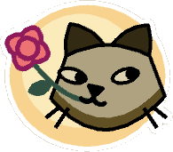 Cat Lover sticker in Hotel Hideaway